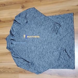 Under Armour, University of Northern Iowa, 3/4 Zip long sleeve shirt. Size XL.